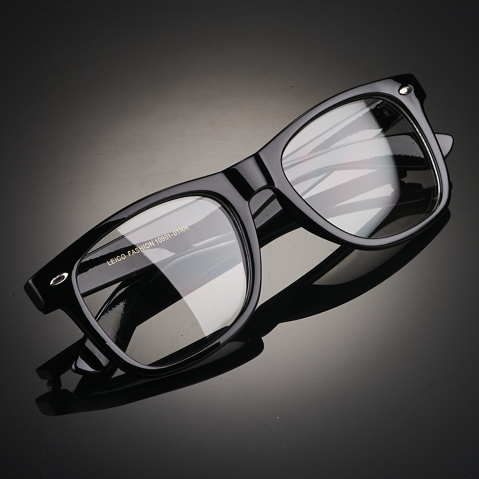 Clear Lens Non Prescription Nerd Glasses Men Women Cosplay Costume Halloween 80s
