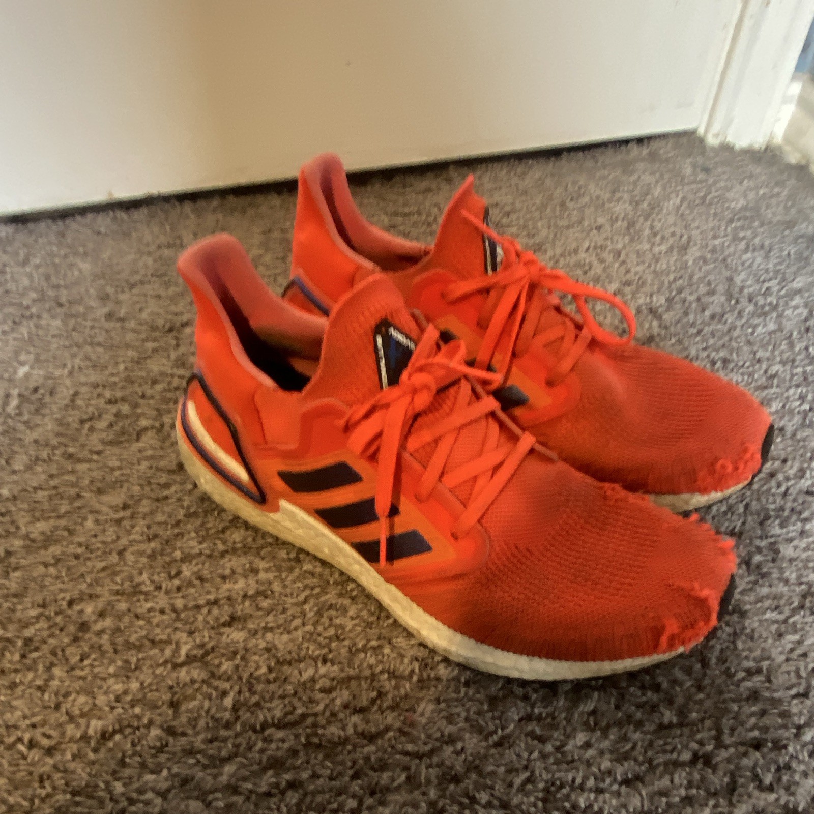 adidas Ultraboost Boost Men’s Low ISS National Lab Solar Red