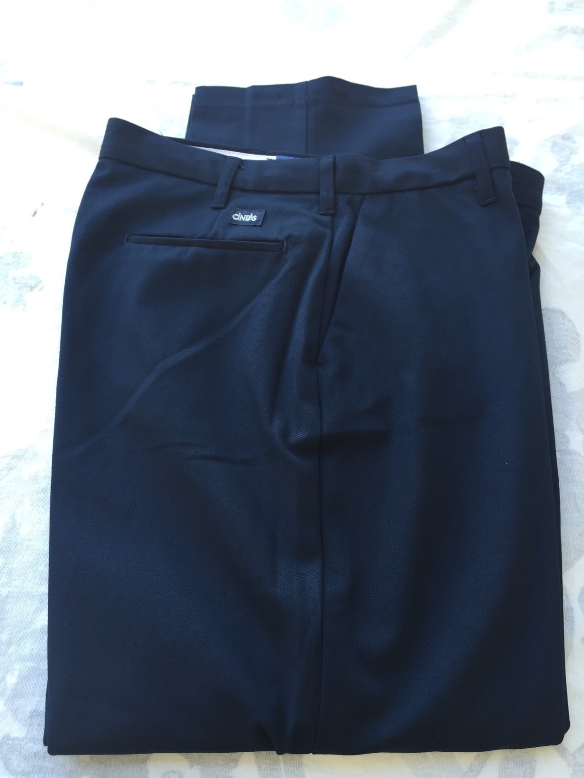Lot Of 3 Cintas Comfort Flex Work Pants Size 34×30 #945-20 Very Comfortable