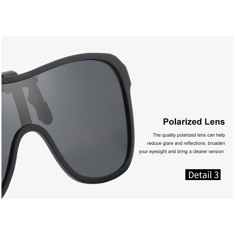 Polarized Clip On Sunglasses One Piece Over Prescription Glasses UV Protection