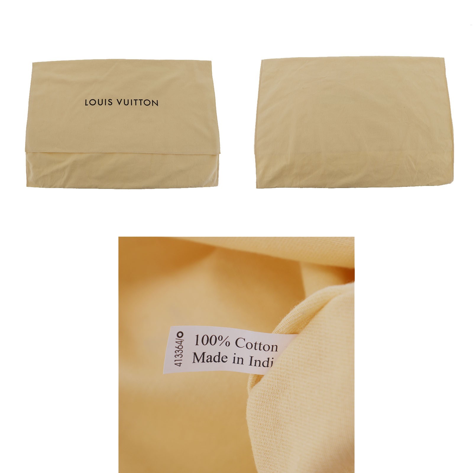 LOUIS VUITTON Dust Bag Flap Size 15.3 × 21.6in (39.0 × 55.0cm) 5pcs #EH411 S
