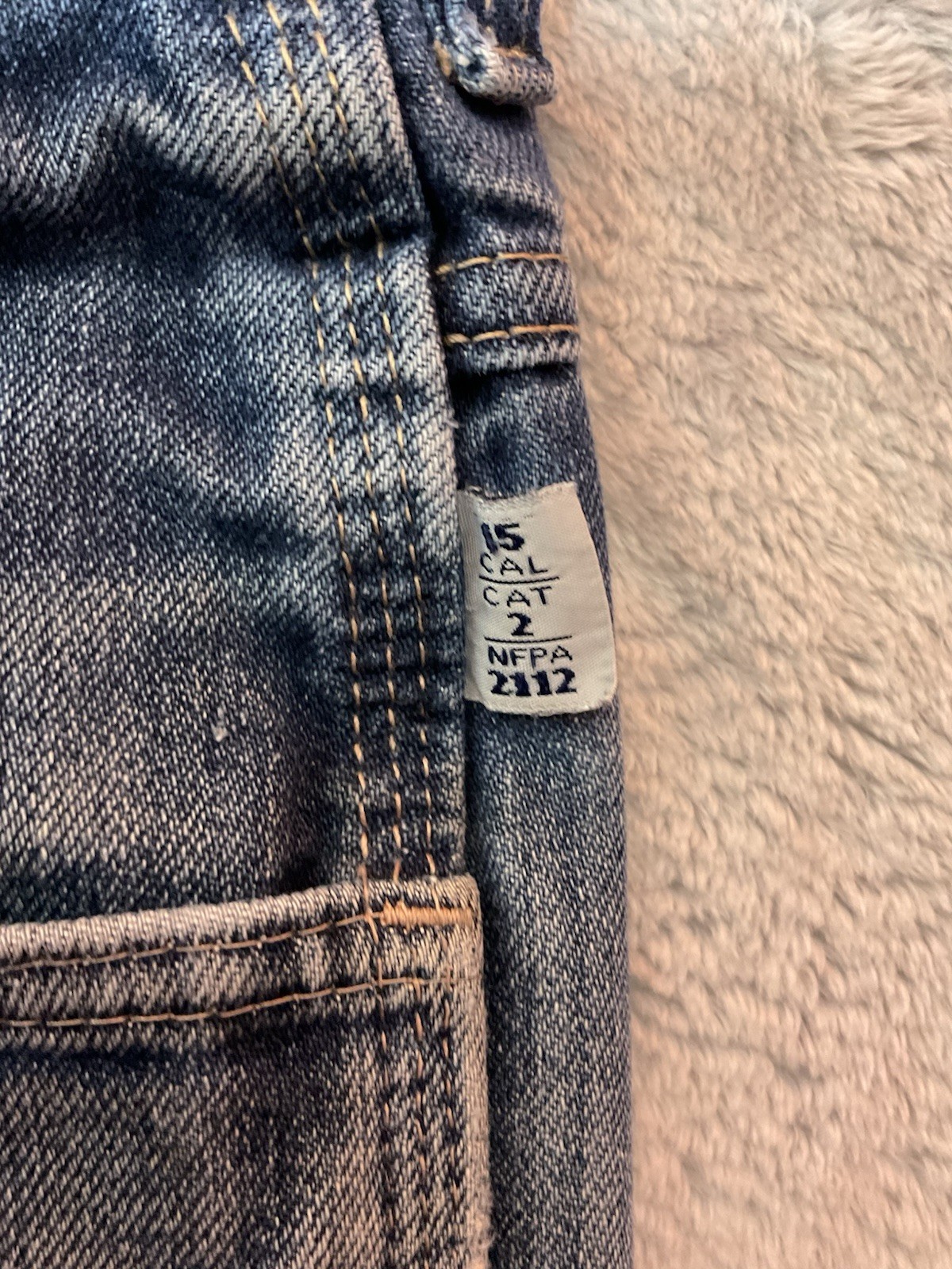 Tyndale FR Flame Resist Jeans Mens 30 X 32 Blue Relaxed Fit Carpenter F290T ARC