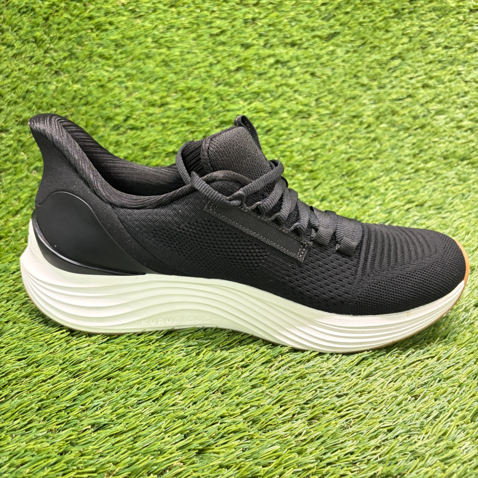 Kuru Atom 2 Womens Size 9.5 Black White Athletic Running Walking Shoes Sneakers