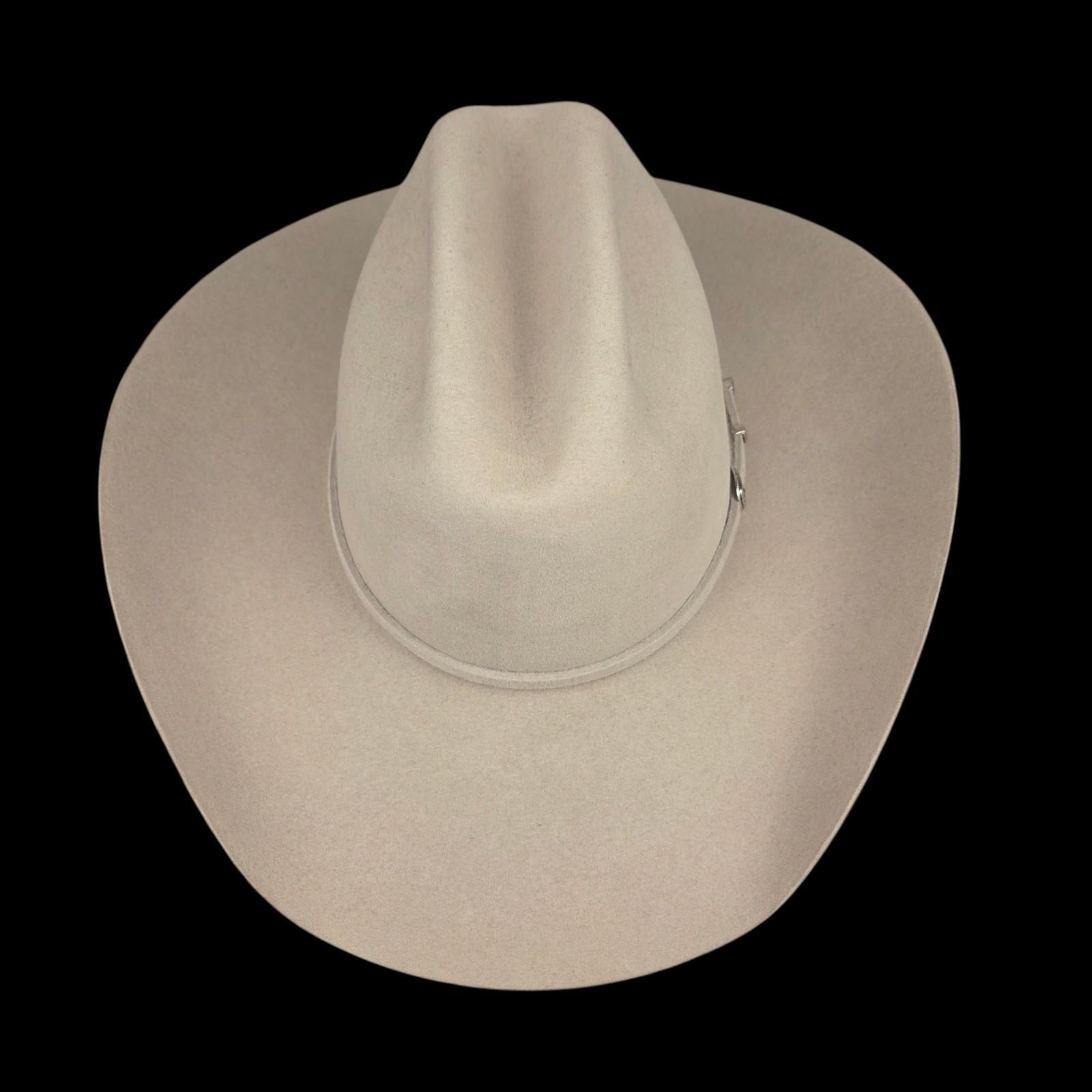 Rodeo King 7X Beaver Felt Cowboy Hat Style 65 Cream Made in USA Size 6-7/8