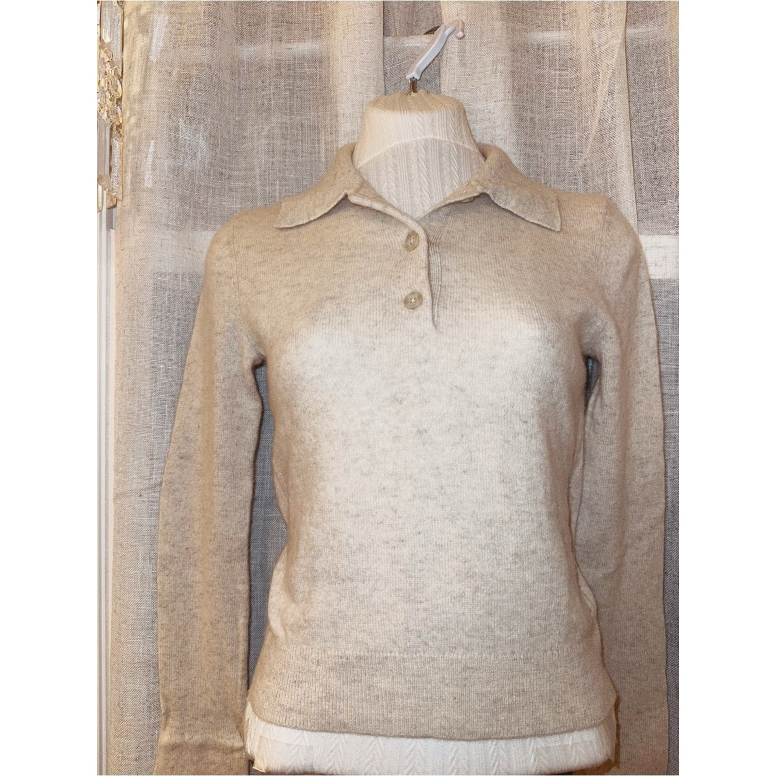 100% Cashmere • Wilfred • Oat Milk Heather • Coastal Quiet Luxury