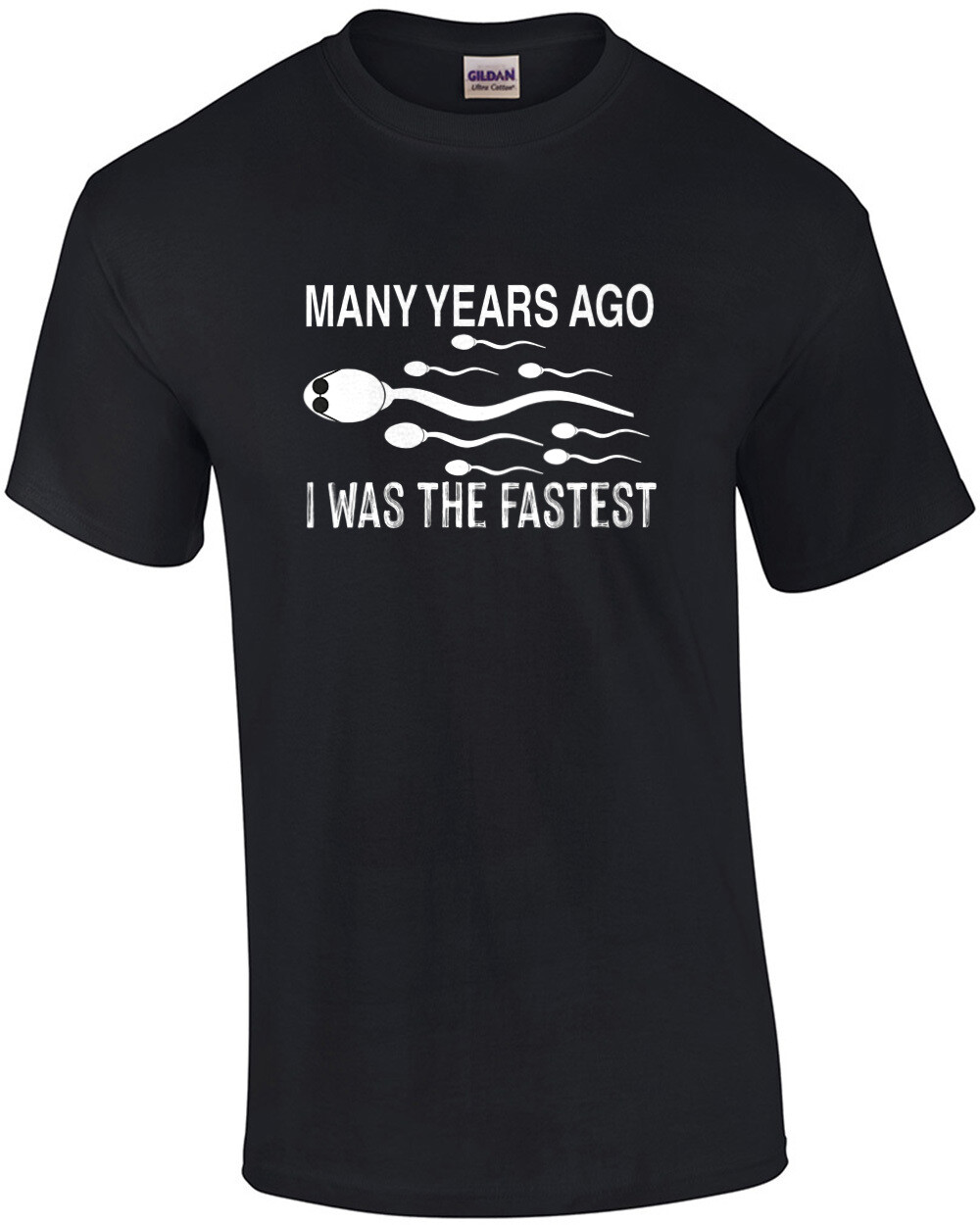 Many Years Ago I Was The Fastest Funny Shirt