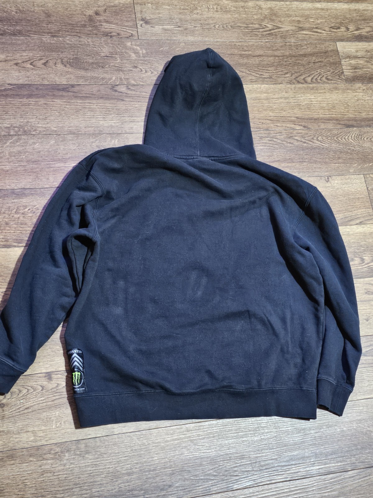 Monster Energy Limited Skater Grunge Black Hoodie XXL Pullover Punk 2013 Promo