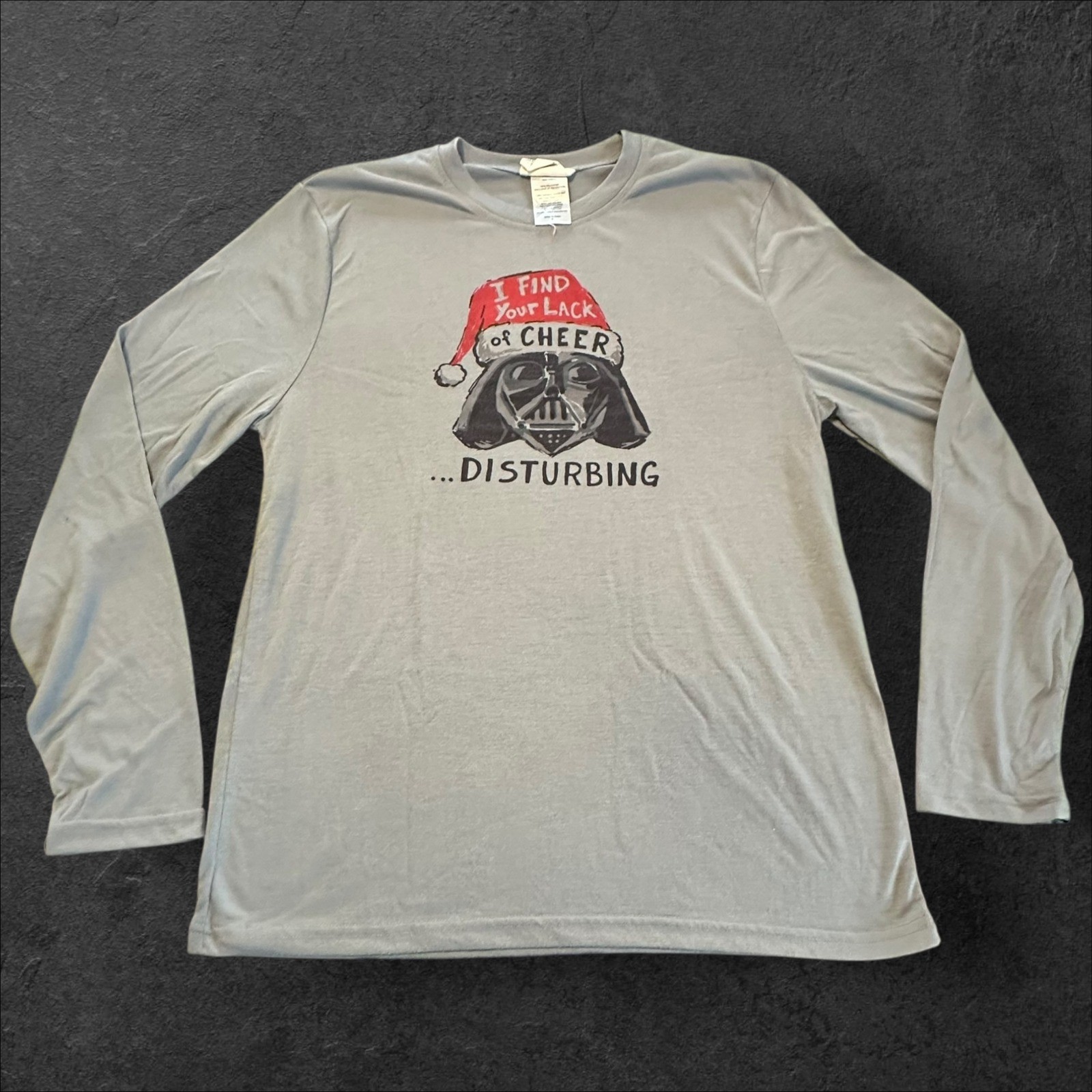 Star Wars Darth Vader Lack Pajama Set Small Grey Holiday Sleepwear 2pc Munki