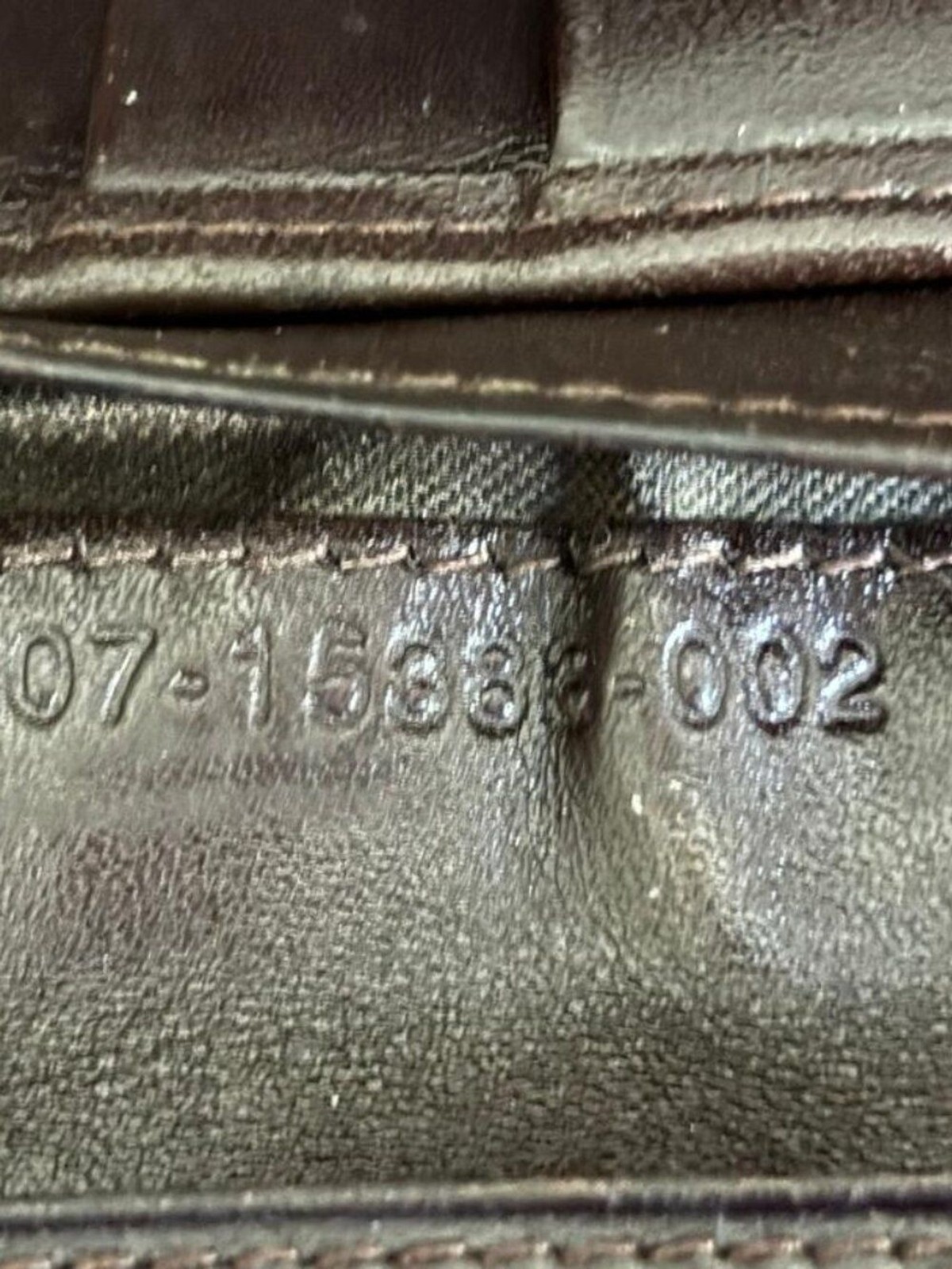 Fendi Zucca FF Jacquard Long Continental Wallet Brown Logo Pattern, Leather Trim