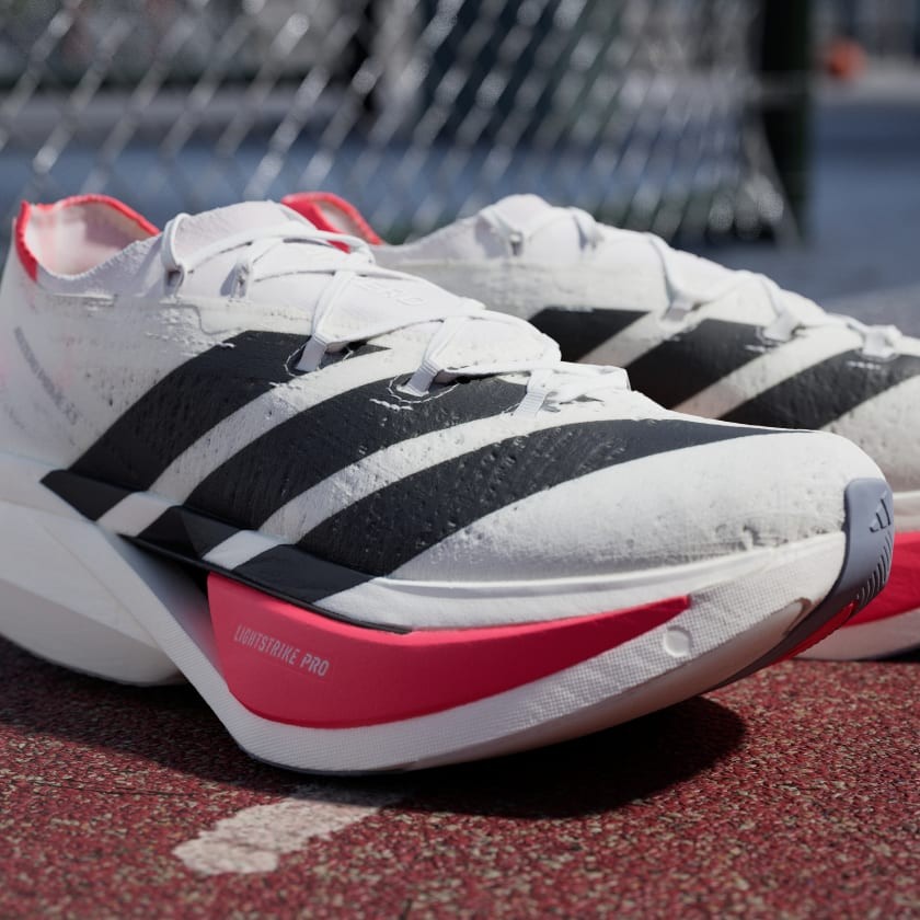 Adidas Running Adizero Prime X3 STRUNG JR2597 Cloud White / Core Black / Red