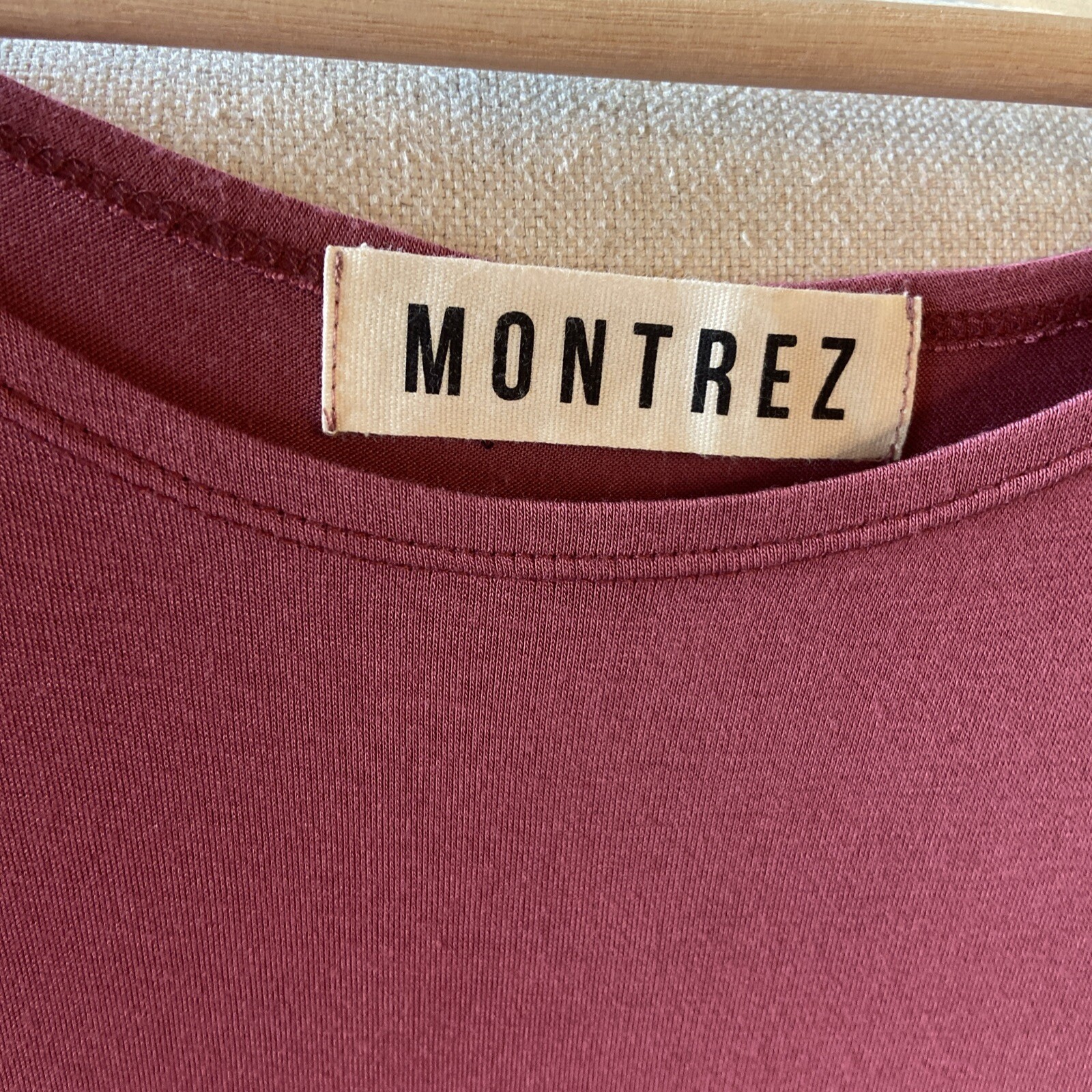 Montrez Fringe Tank Top Western Mauve Pink Boho Size S/M Beach Vacation Y2K 90s