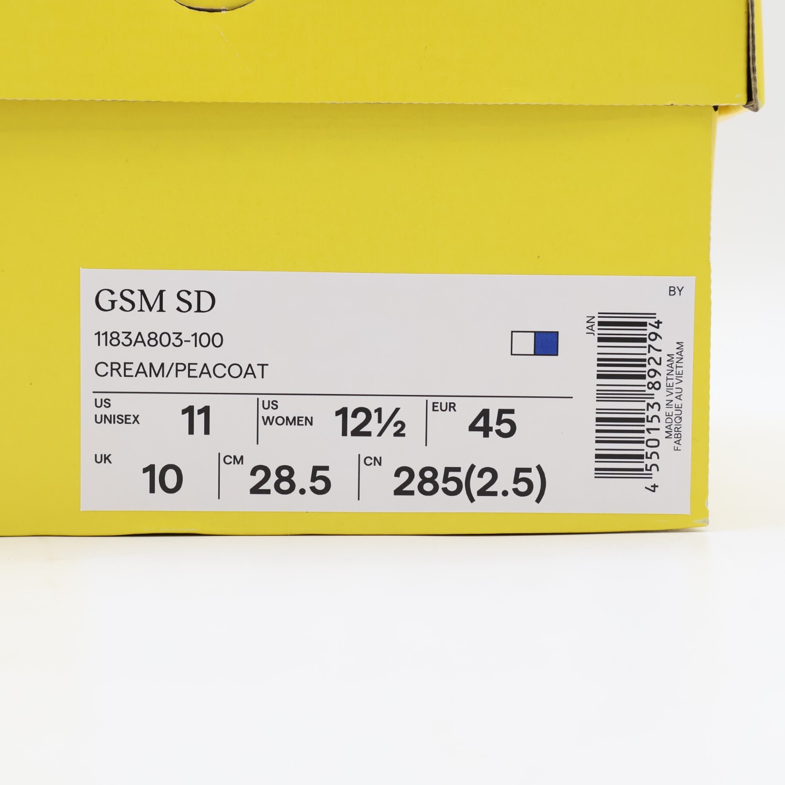 1183A803-100 Onitsuka Tiger GSM SD Cream Peacoat (Men’s)