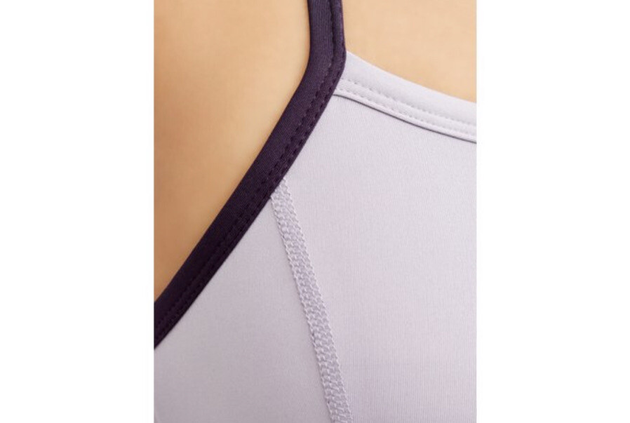 ATHLETIC WORKS Womens Sports Bra Pull On Size S 4-6 Lilac New