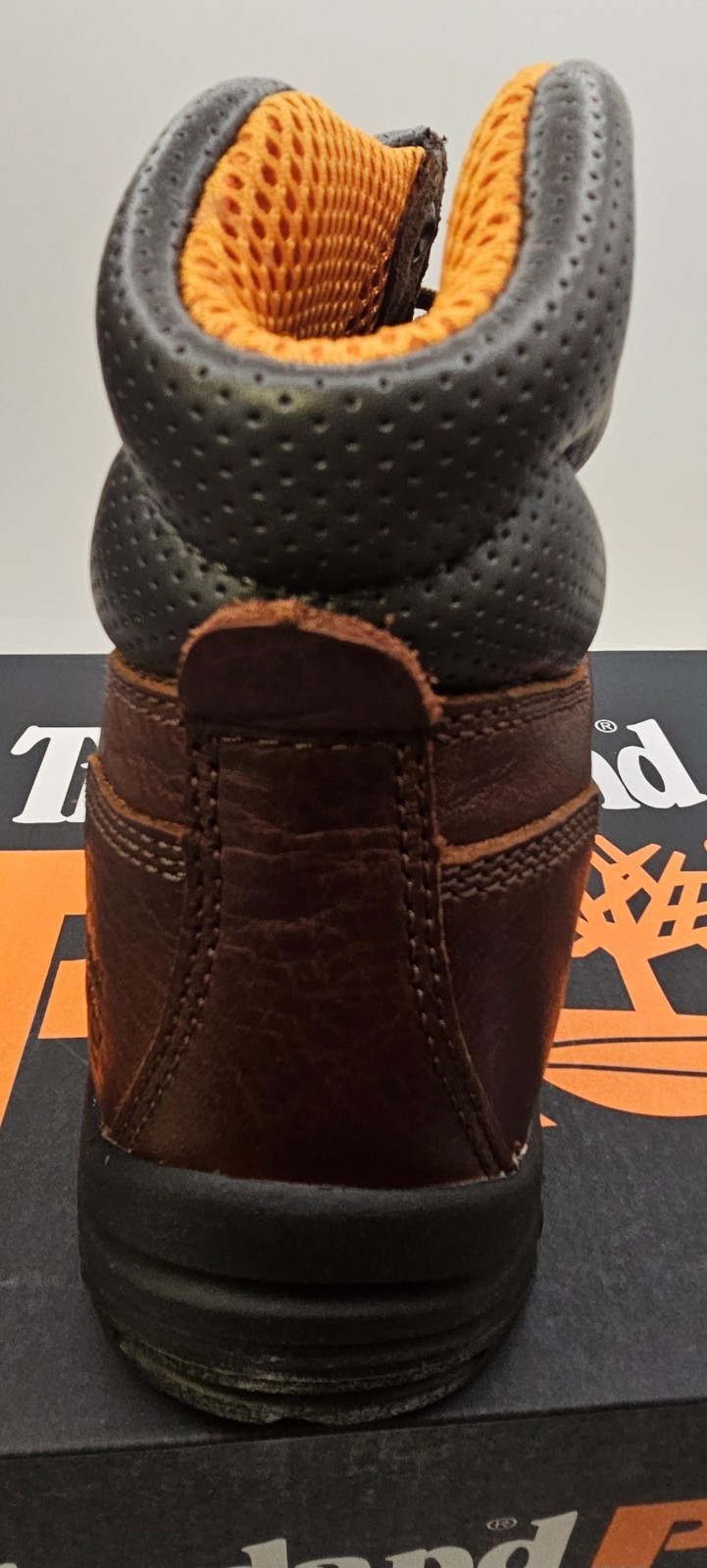 Timberland PRO Titan 6″ Alloy Safety Toe Work Boots Brown Leather Men’s Size 11
