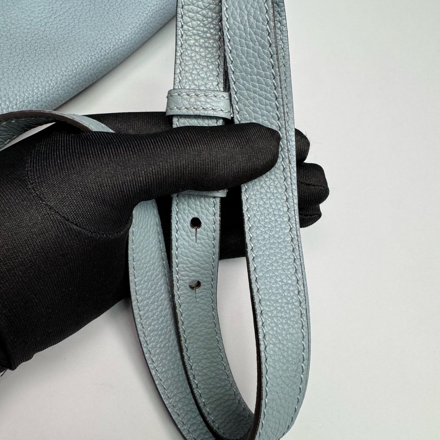 Gucci Pre-Owned Authentic Messenger Bag Sky Blue 26*18*7cm