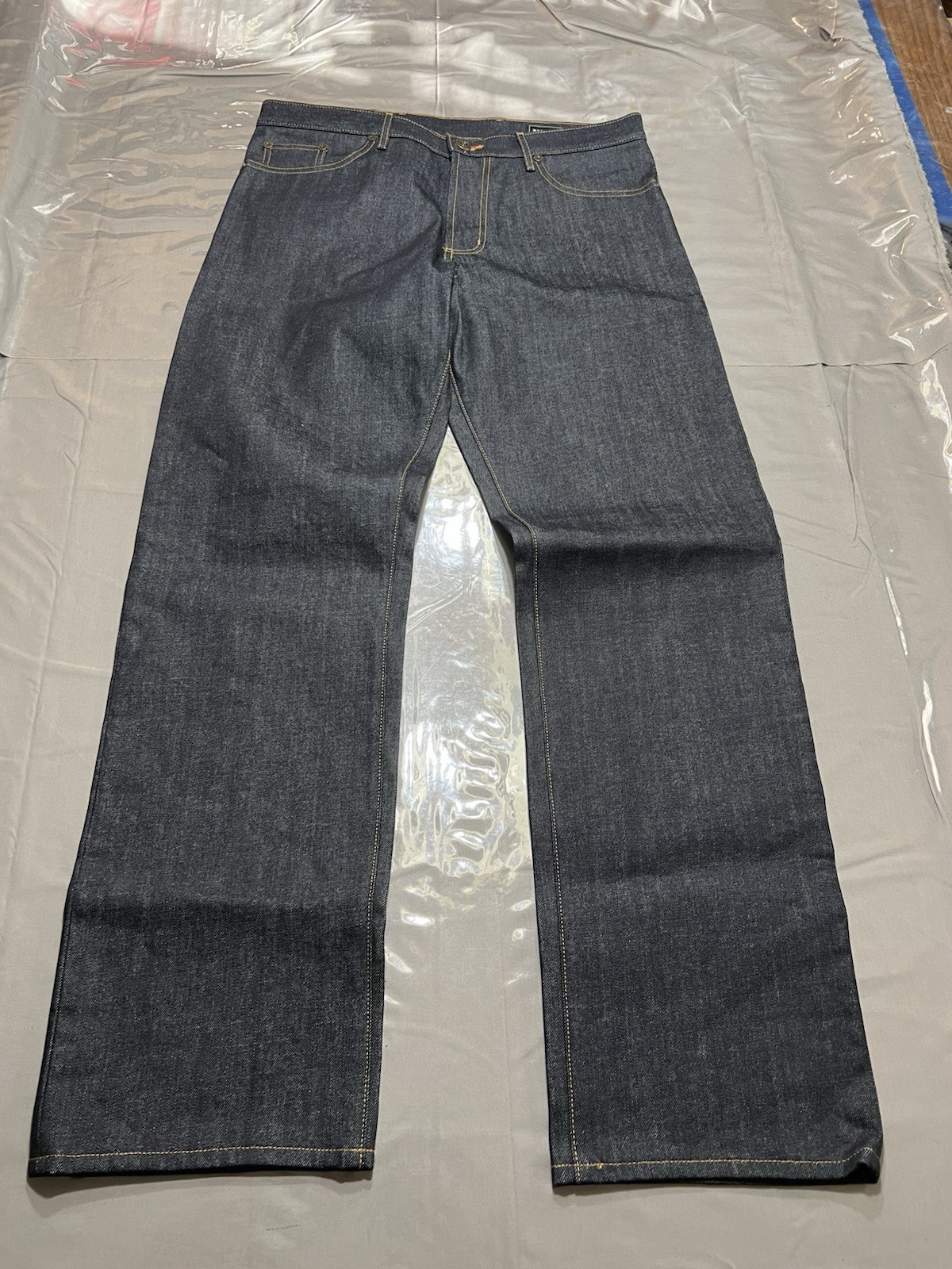 Ball and Buck Jeans 34X34 Dark Blue 8 Point Fit Denim Made USA Mens
