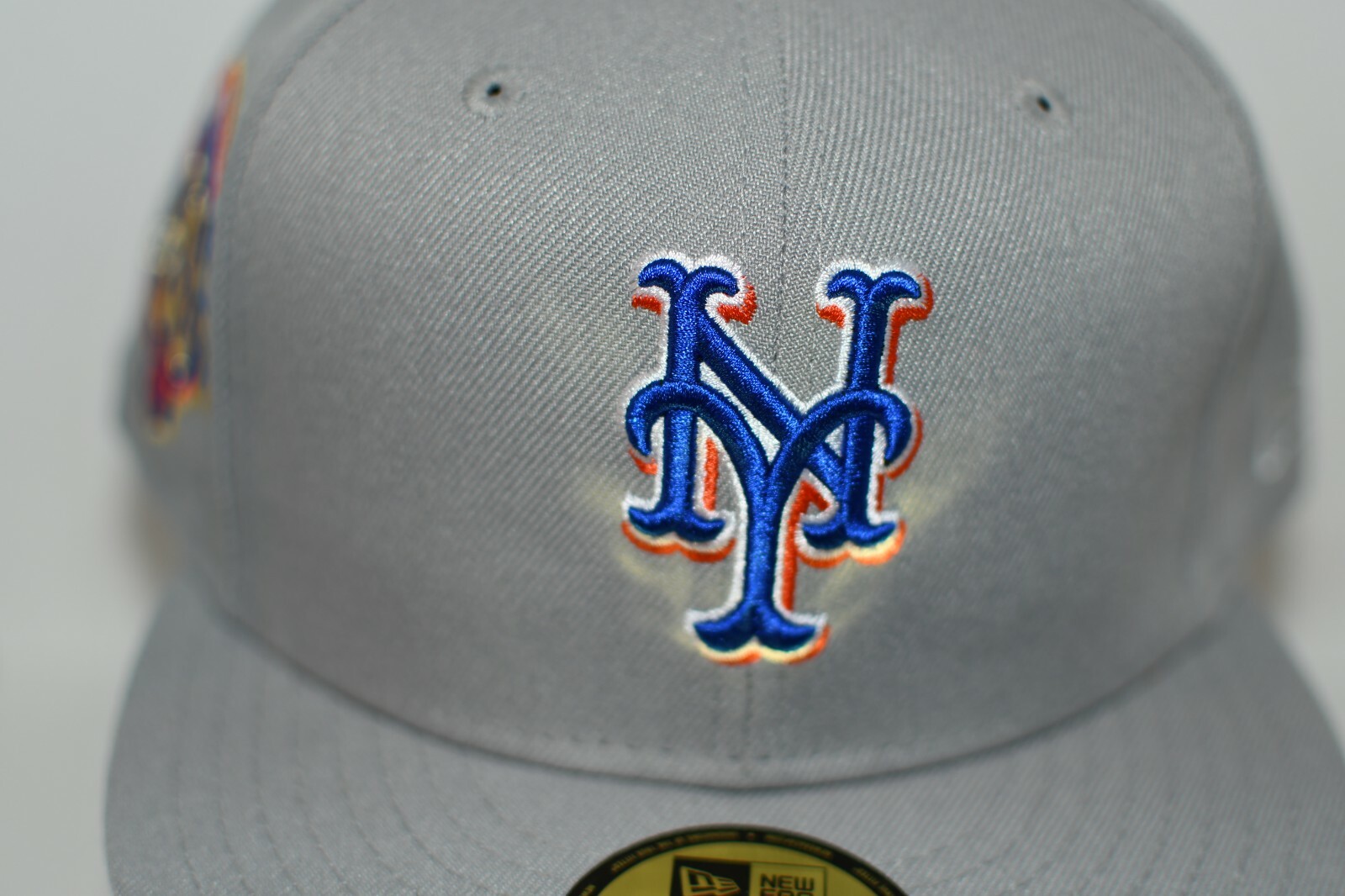 NEW YORK METS 50th ANNIVERSARY FRESH GRAY NEW ERA FITTED HAT – SIZE 7 3/4