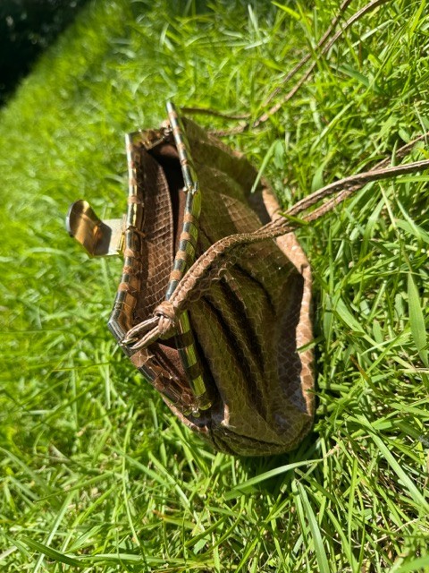 Vintage Susan Gail Snakeskin Bag