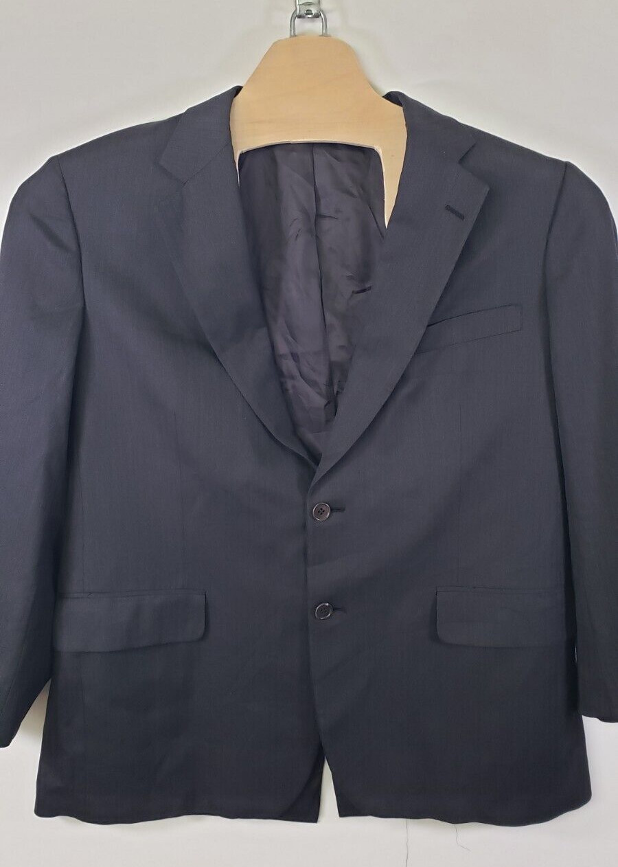 Brooks Brothers Saxxon 1818 Madison 44R 100% Bemberg Cupro 100% Wool Lining