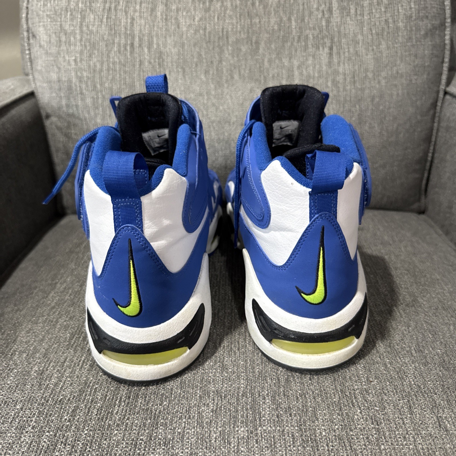 NIKE AIR GRIFFEY MAX 1 USED SIZE 13 VARSITY ROYAL BLACK VOLT DJ5161 400