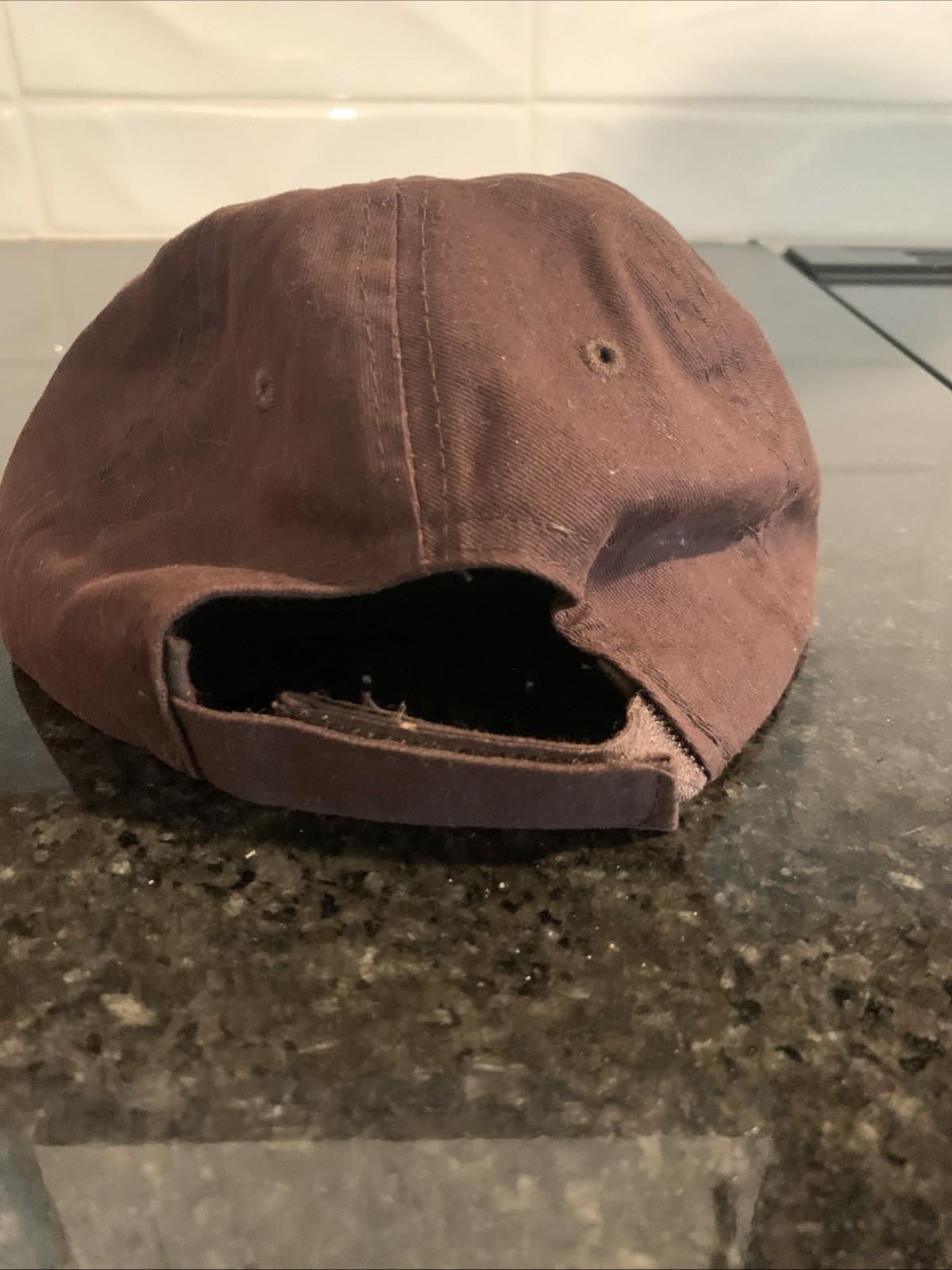 DUNKIN’ DONUTS Hat – BROWN DD DNKN – 100% Cotton – Old Logo –
