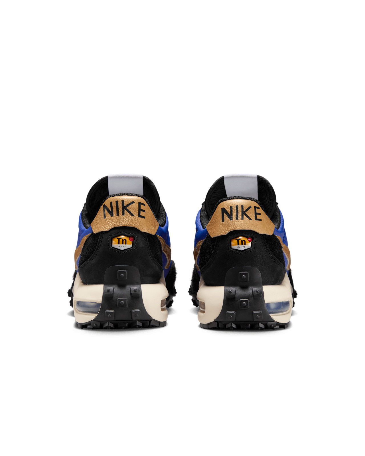 Nike Air Max Waffle SP “Black and Hyper Blue” FV6946-400 Sneakers New [US5-12]