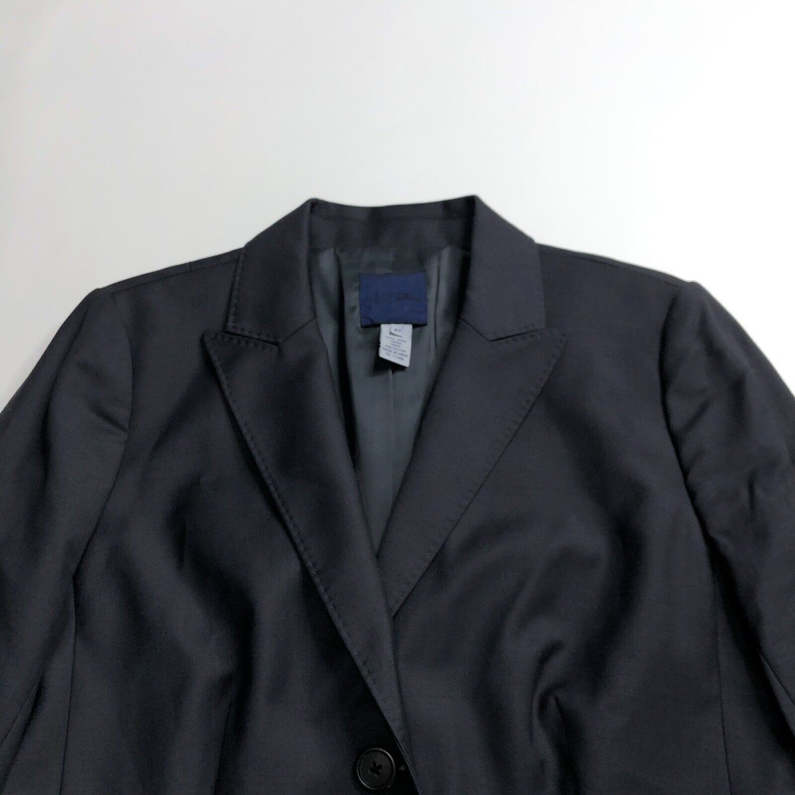 J.Crew Super 120’s 8T TALL Wool Two Button Business Career Blazer Jacket Gray