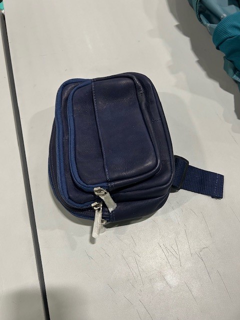 LE DONNE SMALL NAVY PURSE – NAVY