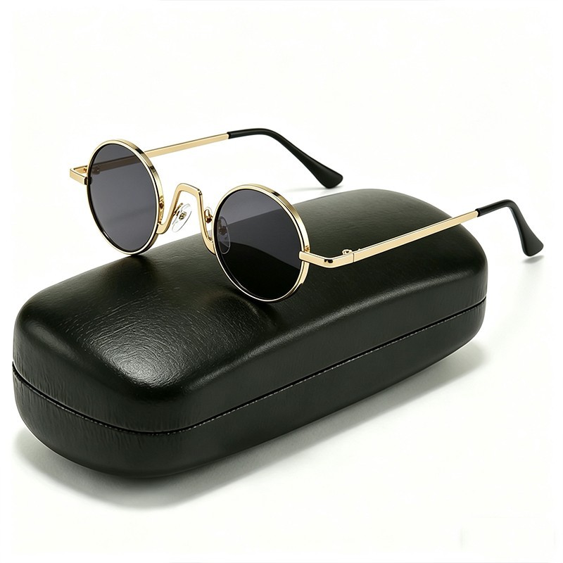 John Lennon Polarized Sunglasses Round Vintage Hippie Retro Circular Sunglasses
