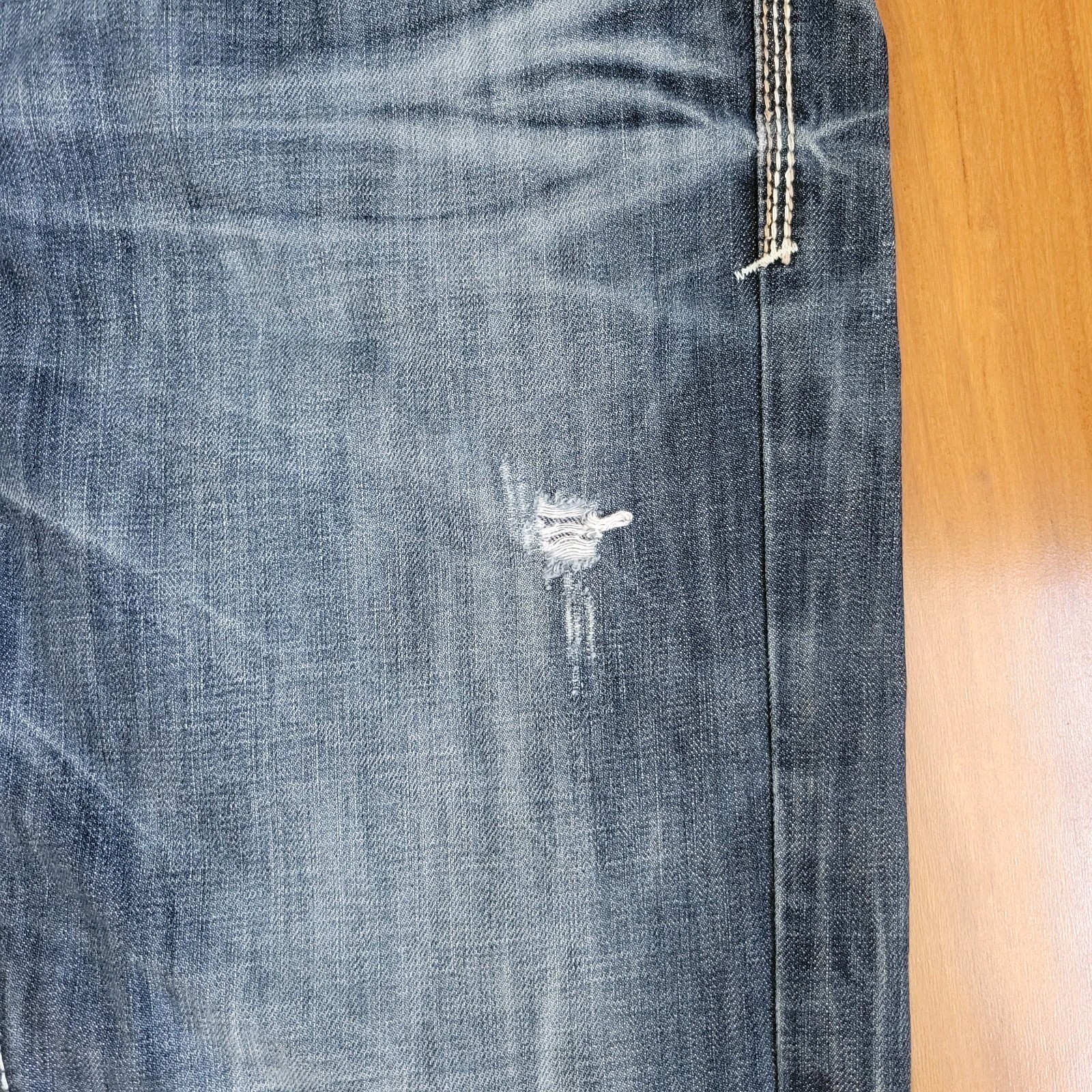 Salvage Supply Company Men’s Mayhem Bootleg Jeans Size 38×33 Western Distressed