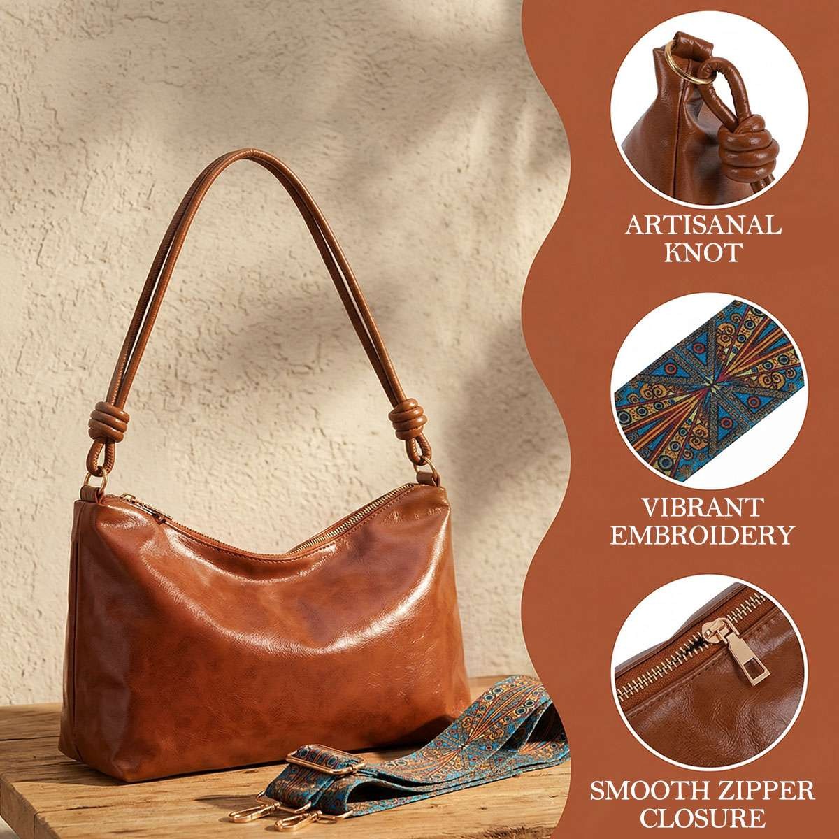 Women Soft PU Leather Tote Bag Commute Handbag Shoulder Messenger Satchel Bag