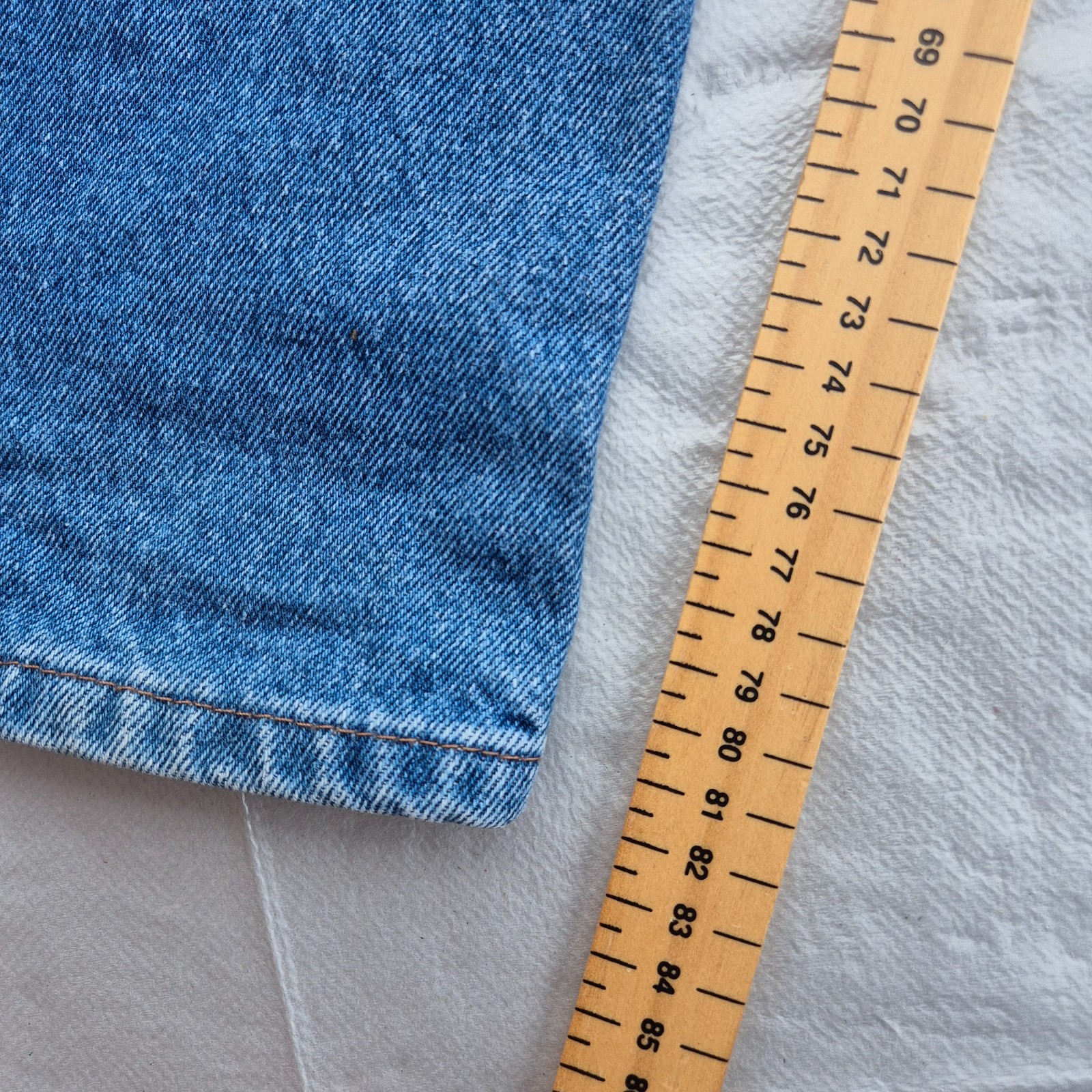 Lee Cooper Mens Regular Fit Straight Jeans Blue Denim W36 L32 Cotton Vintage