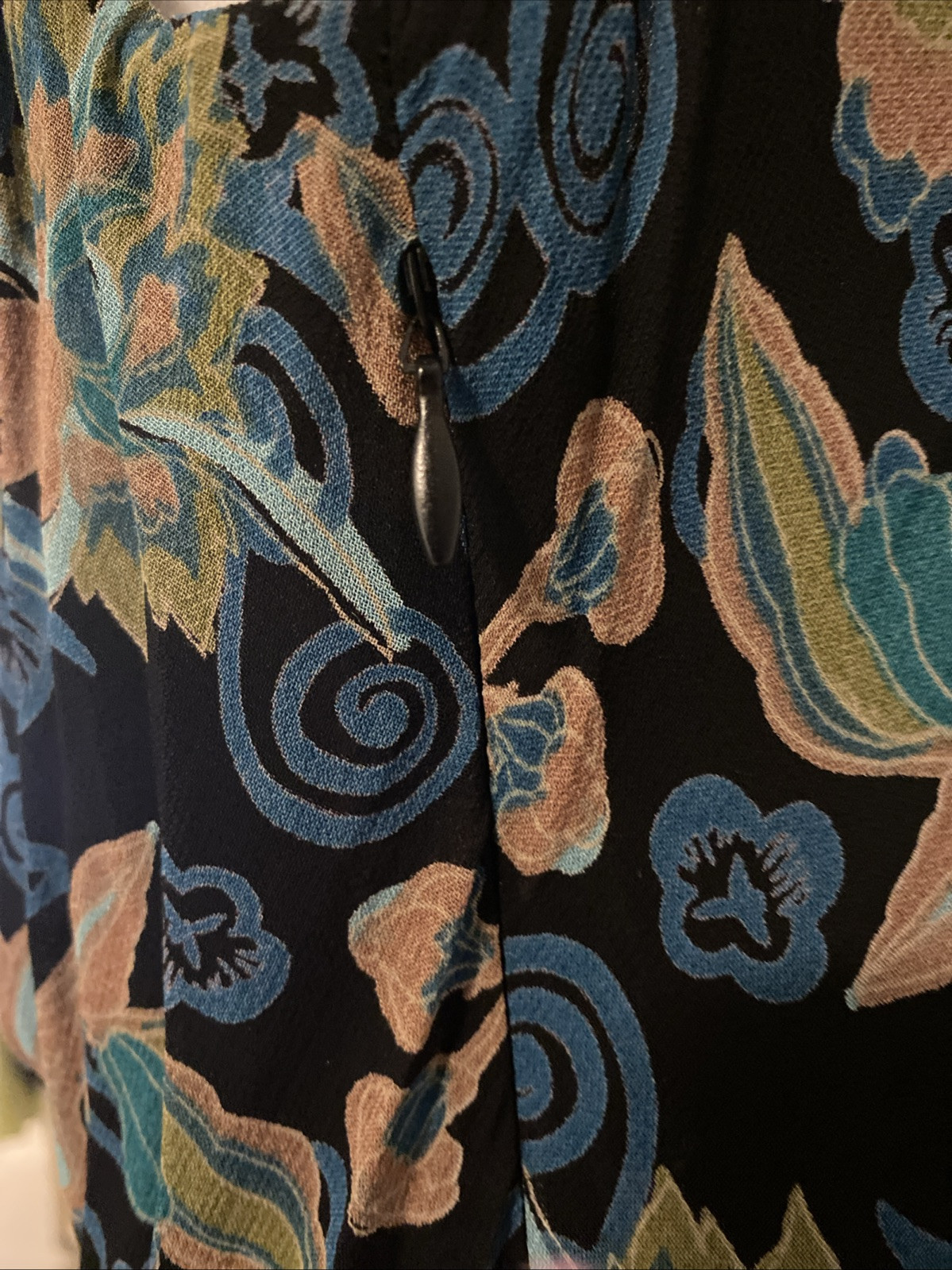 Style & Co Maxi Sleeveless Prairie Whimsical Size 12 Dress Floral Lined Fairy