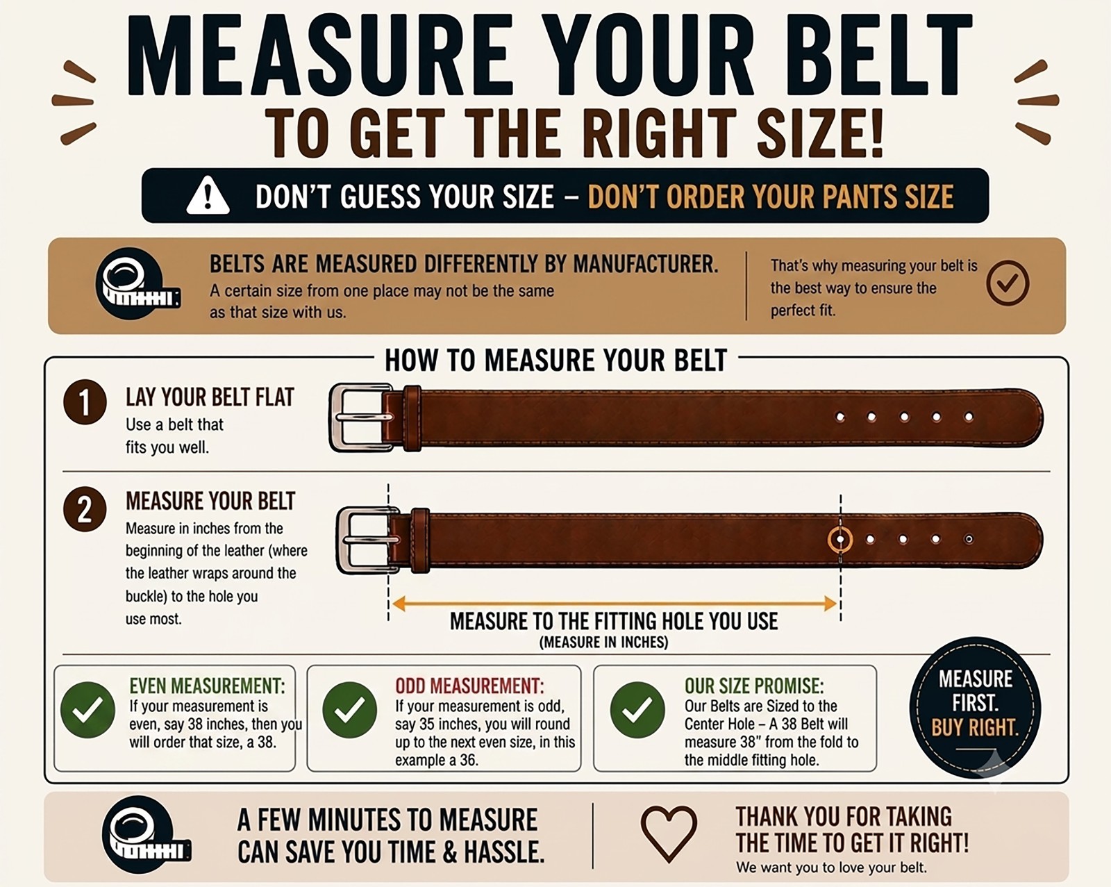 Heavy Duty 1.5″ Harness Leather Belt Full Grain CCW Gun Belt USA Made Handmade