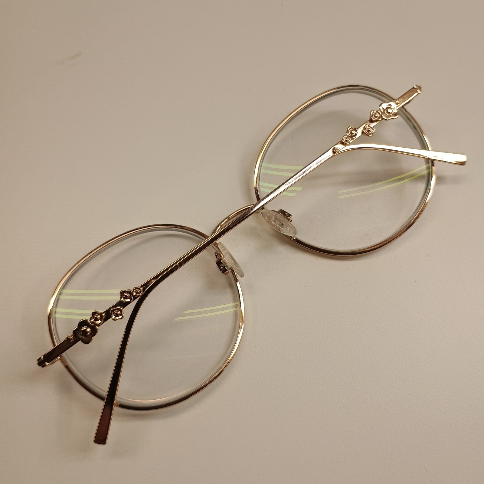 Warby Parker Wilding Leith 2403 Gold Metal Eyeglasses 55/18-142 mm FRAMES ONLY