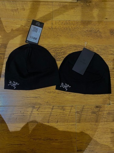 2x Arc’teryx Rho Toque Beanie Skull Cap Running hat Wool – S/M | 100% AUTHENTIC