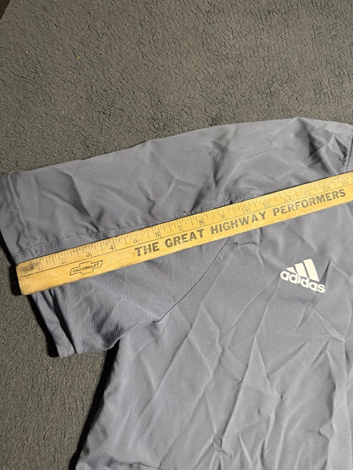 Adidas Baseball 1/4 Zip Mens Medium Embroidered Softball Pull Over Breathable