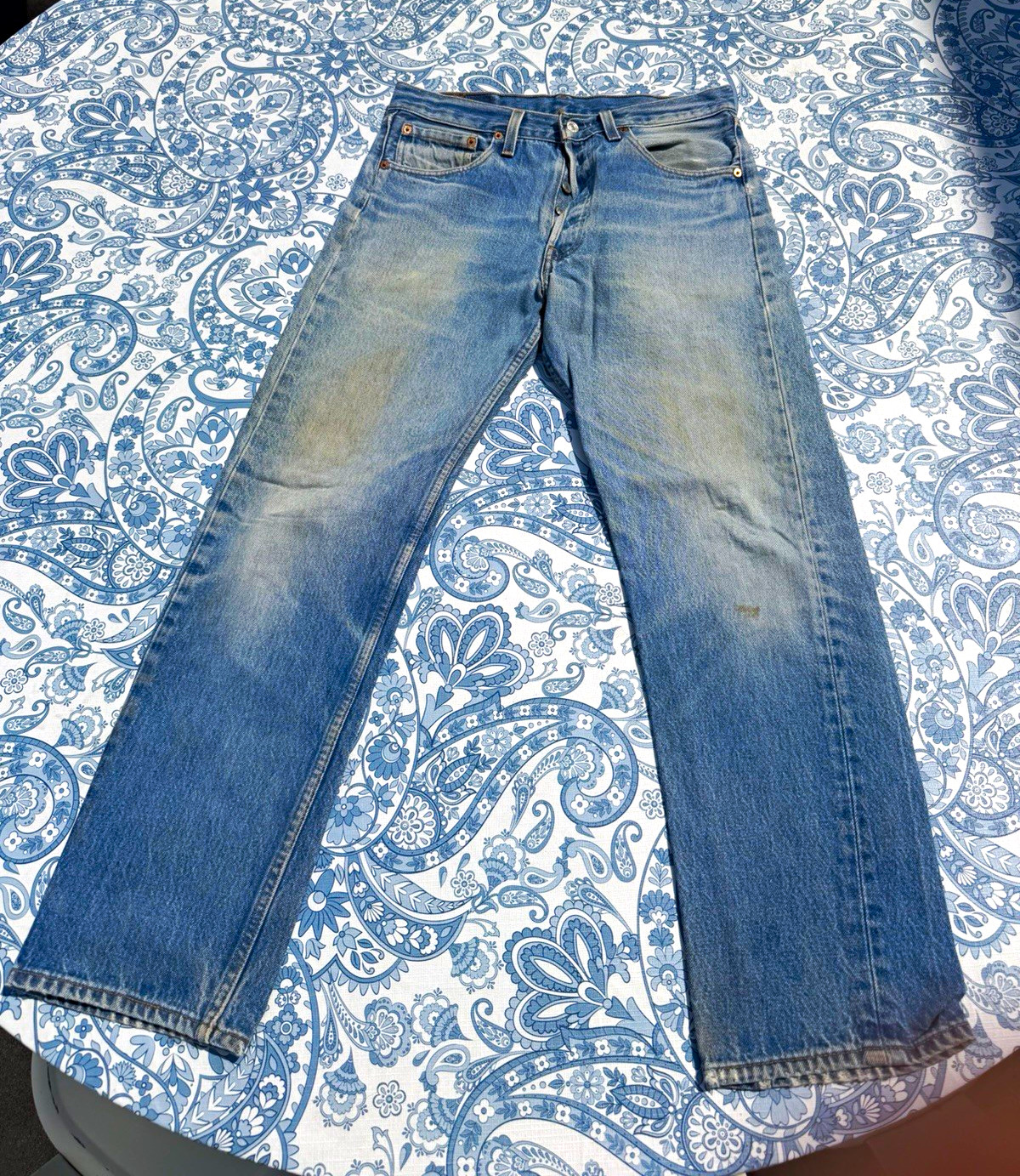 Vintage 1996 Levi’s 501xx Button Fly Jeans | 32×32 | Made in USA