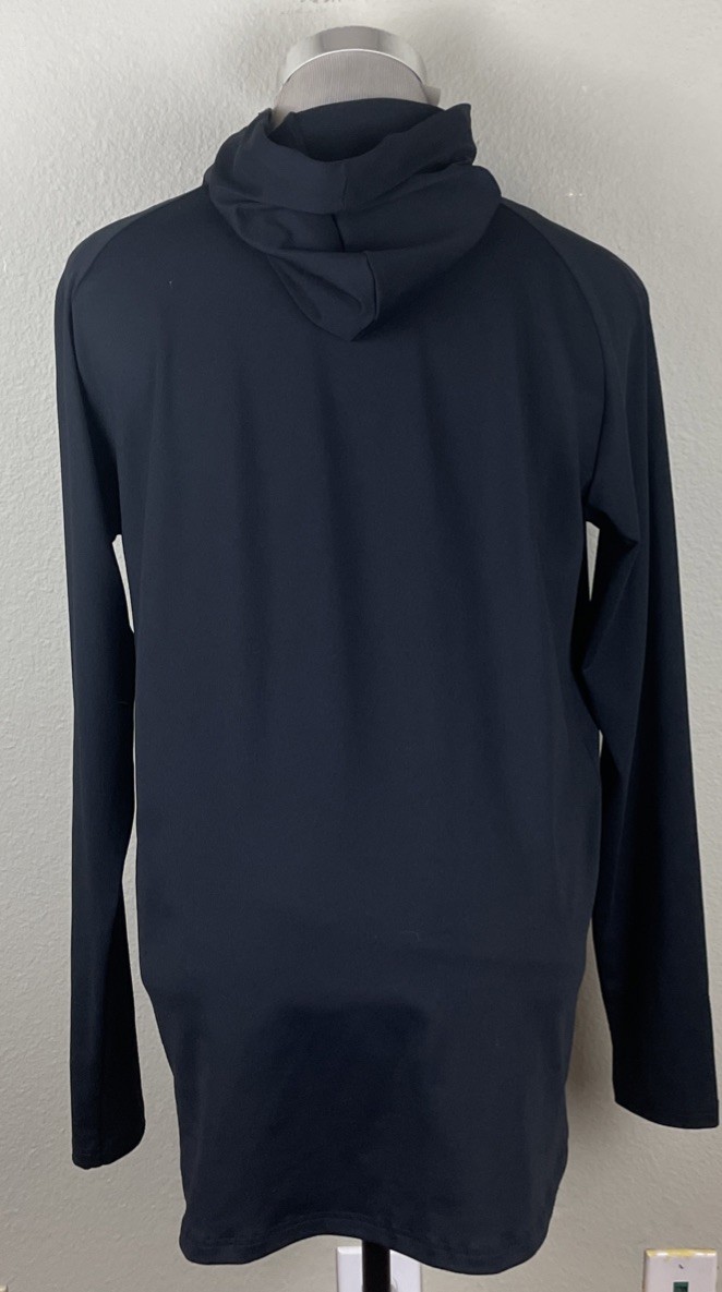 Barbell Apparel Hoodie Men’s Stealth Black Lightweight Size Large L