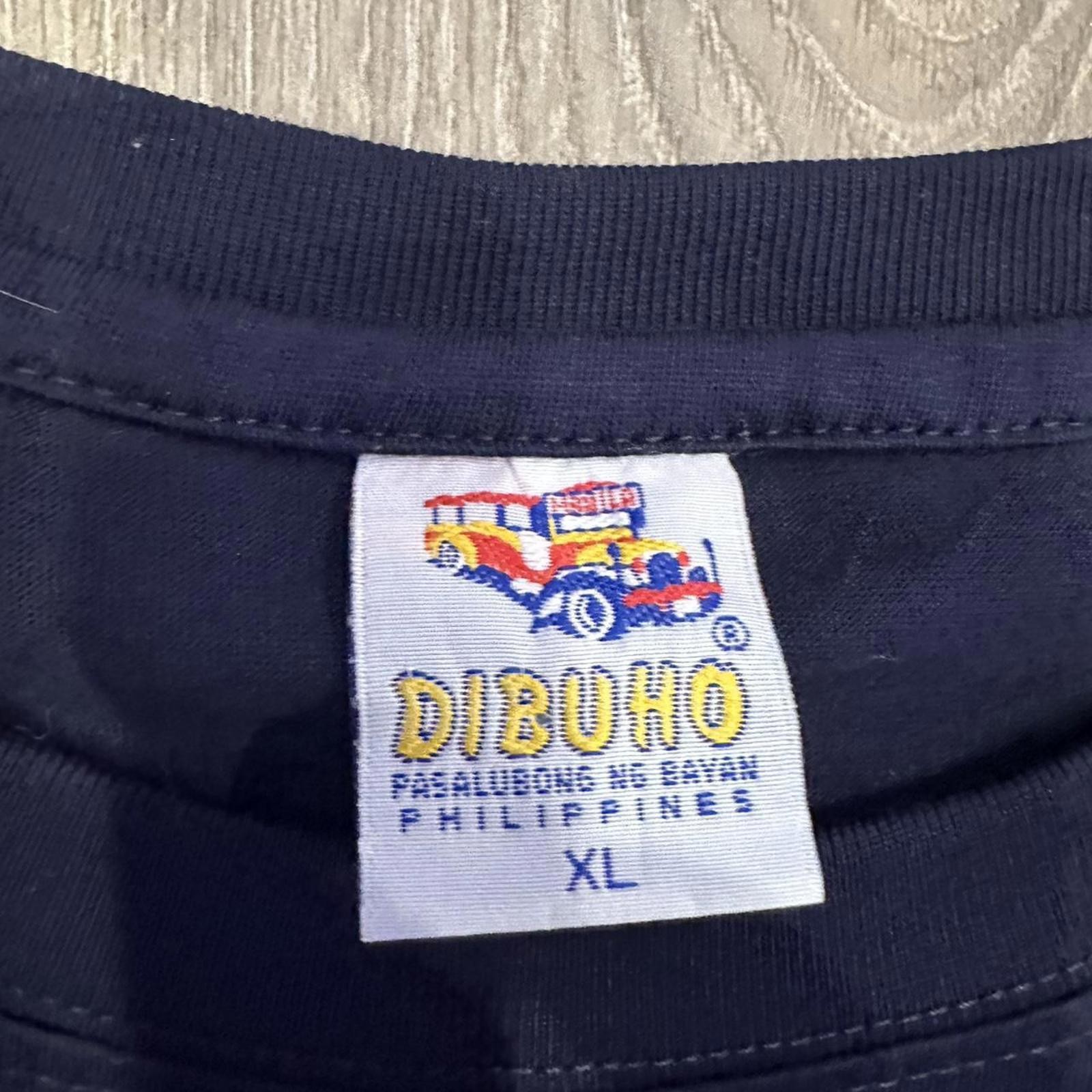 Hand painted Navy Derby Champ Battlecock Philippines T-shirt size xl