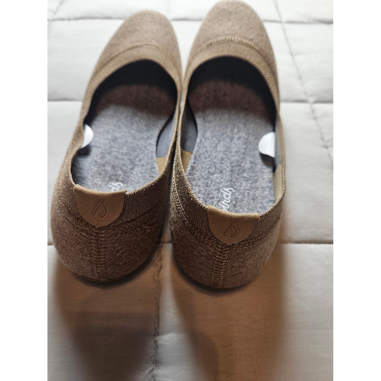allbirds Women’s Wool Ballet Flats in tan