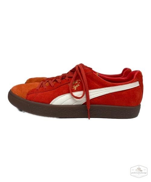 PUMA Clyde MIJ OJ Men’s Suede Sneakers Red Size 26cm (US 9)
