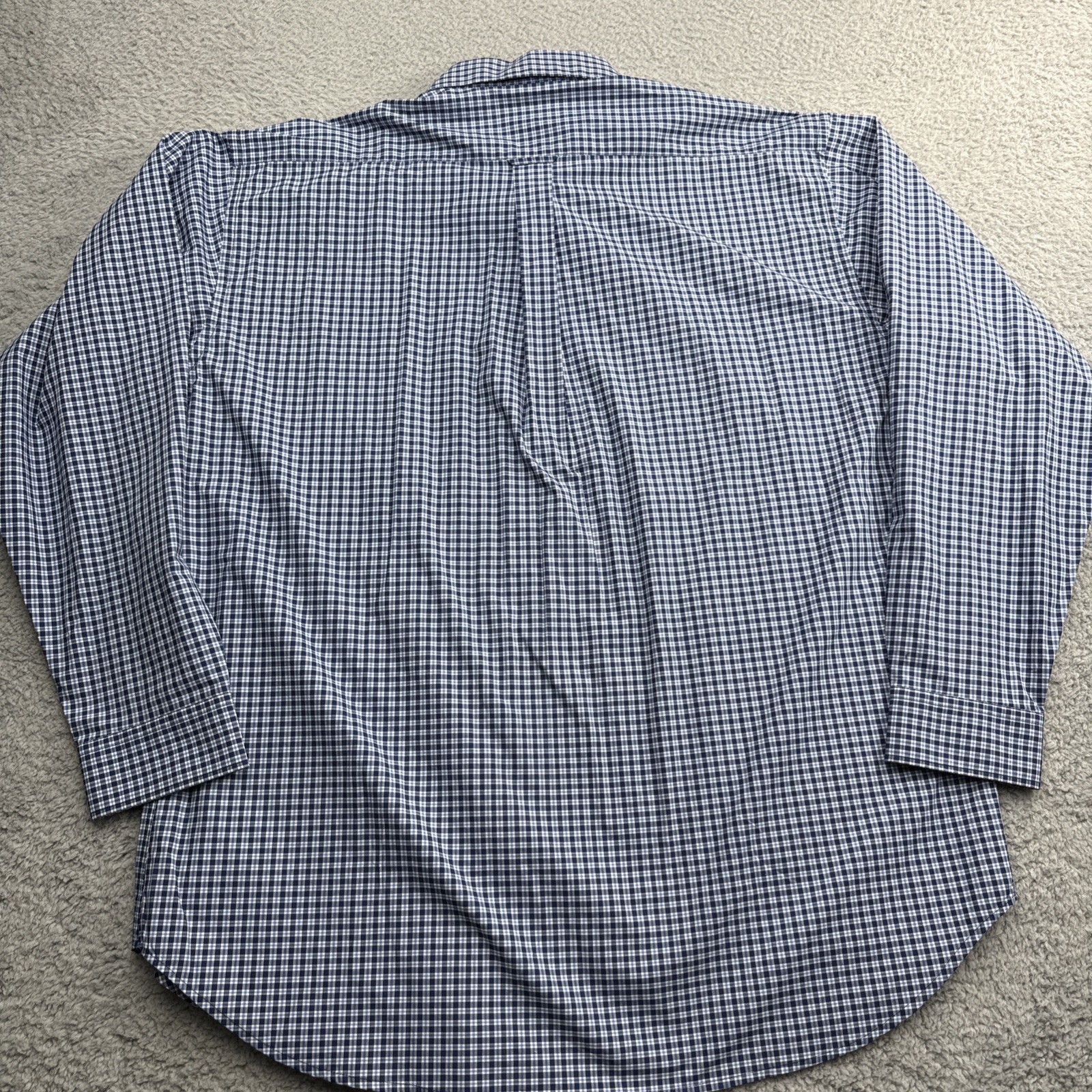 Kevin’s Plantation Collection Mens XXL 2XL Cotton Plaid L/S Classic Button-Down