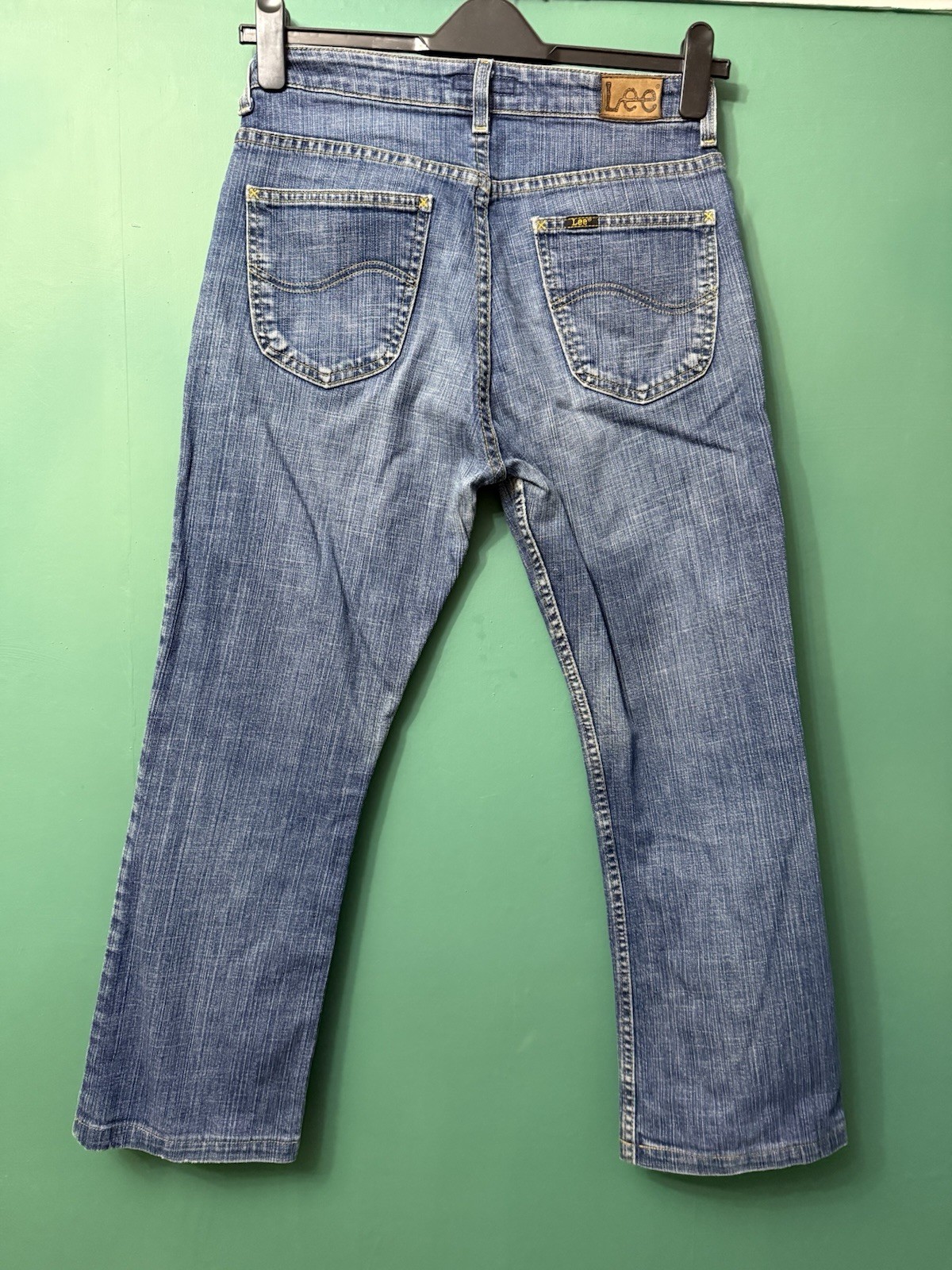 Lee Cameron Bootcut Jeans Womens 32S 32 inch Waist 28 inch Leg. Blue. SKU 98054