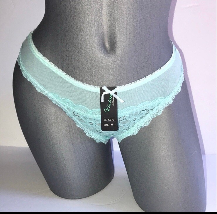 6 Pieces Set women’s Thong V String Panties Underwear. Size Xlarge. NWT