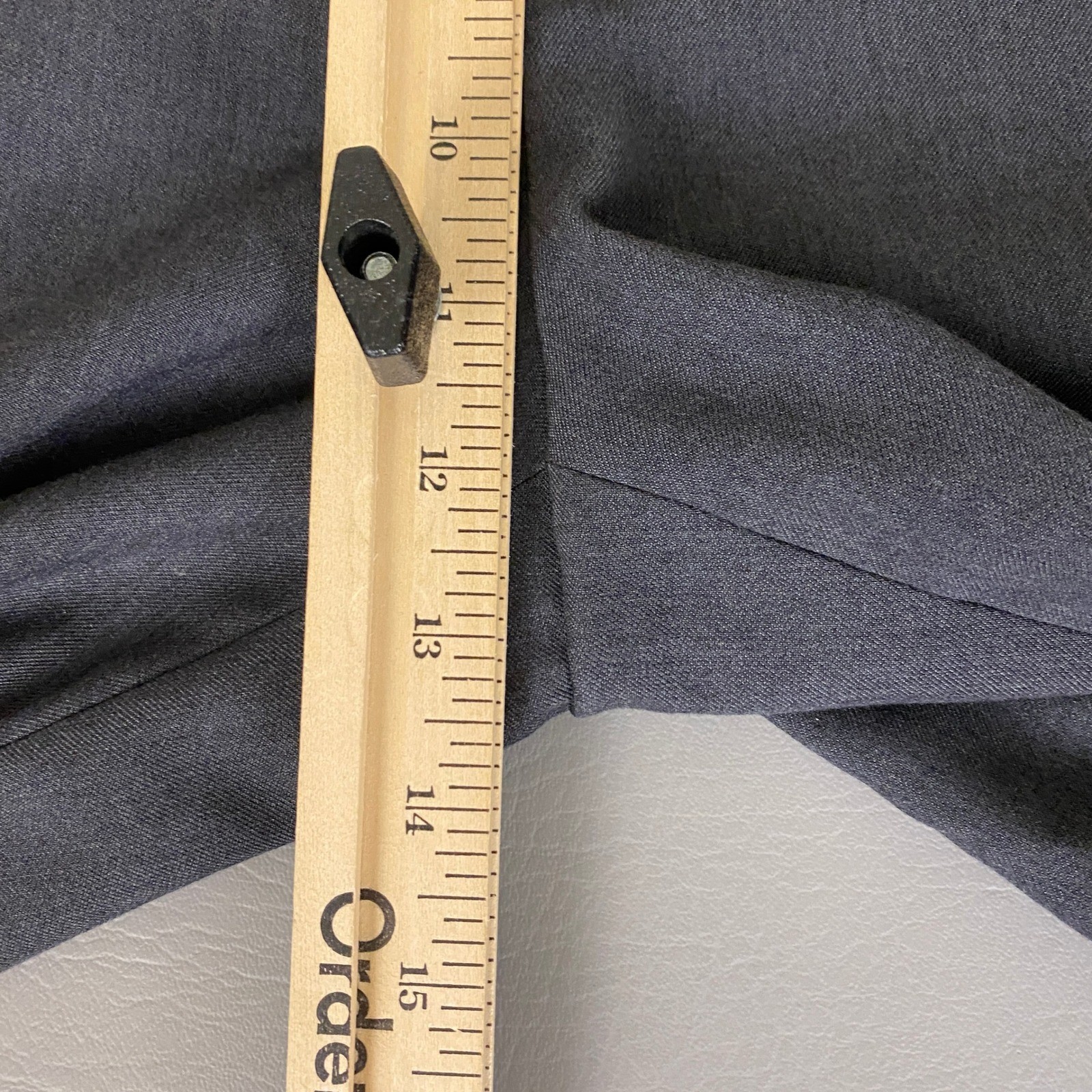 George Dress Pants Men’s 42×30 Graphite Gray Repreve Polyester Rayon Blend