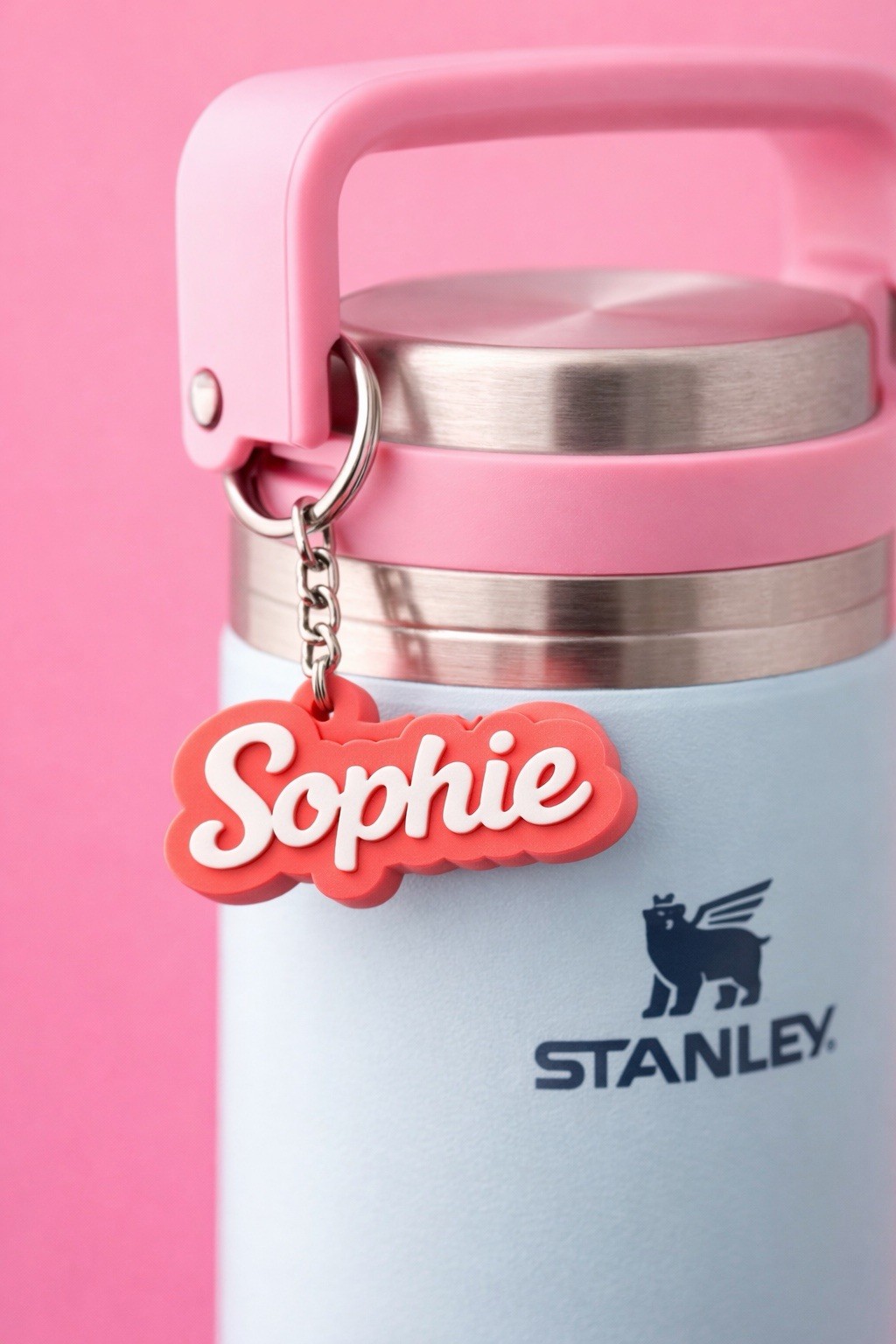Personalized 3D Name Keychain | Custom Name Charm