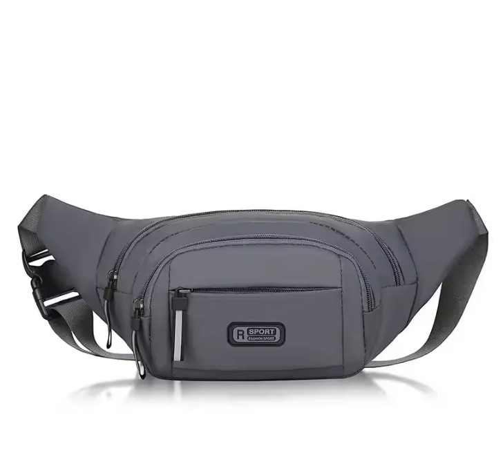 Men Canvas Waist Pack Fanny Bag Ultra Thin Anti Theft Running Belt no box