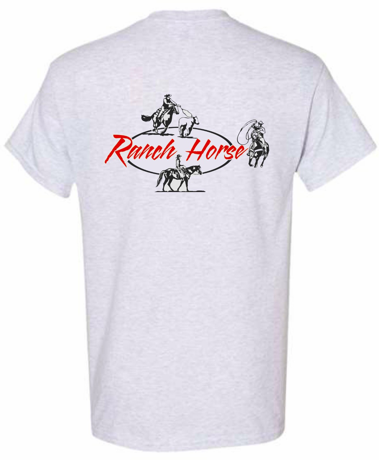 GILDAN T-SHIRT – RANCH HORSE – QUARTER HORSE WESTERN HORSE