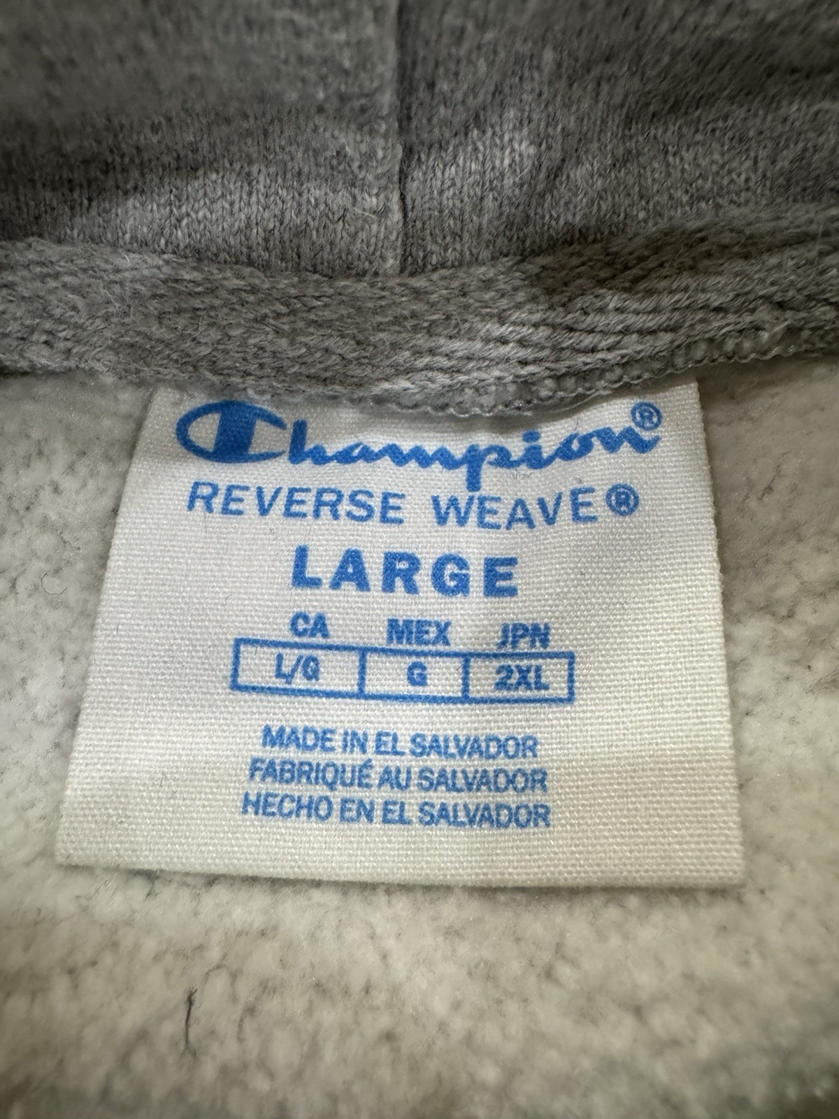 New Hampton School Hoodie Sweatshirt LARGE Champion Reverse Weave New Hampshire